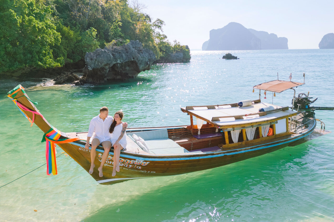 Private Boat Tour, Krabi tour packages, 4 Islands Tour Krabi, Hong Island tour Krabi, Phi Phi Island tour, Krabi private boat tour, Krabi snorkeling tour
